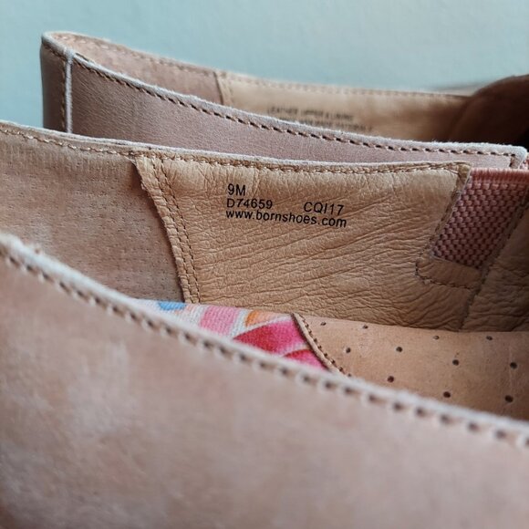 NWOT Born Sebra Leather Flats - Picture 6 of 6